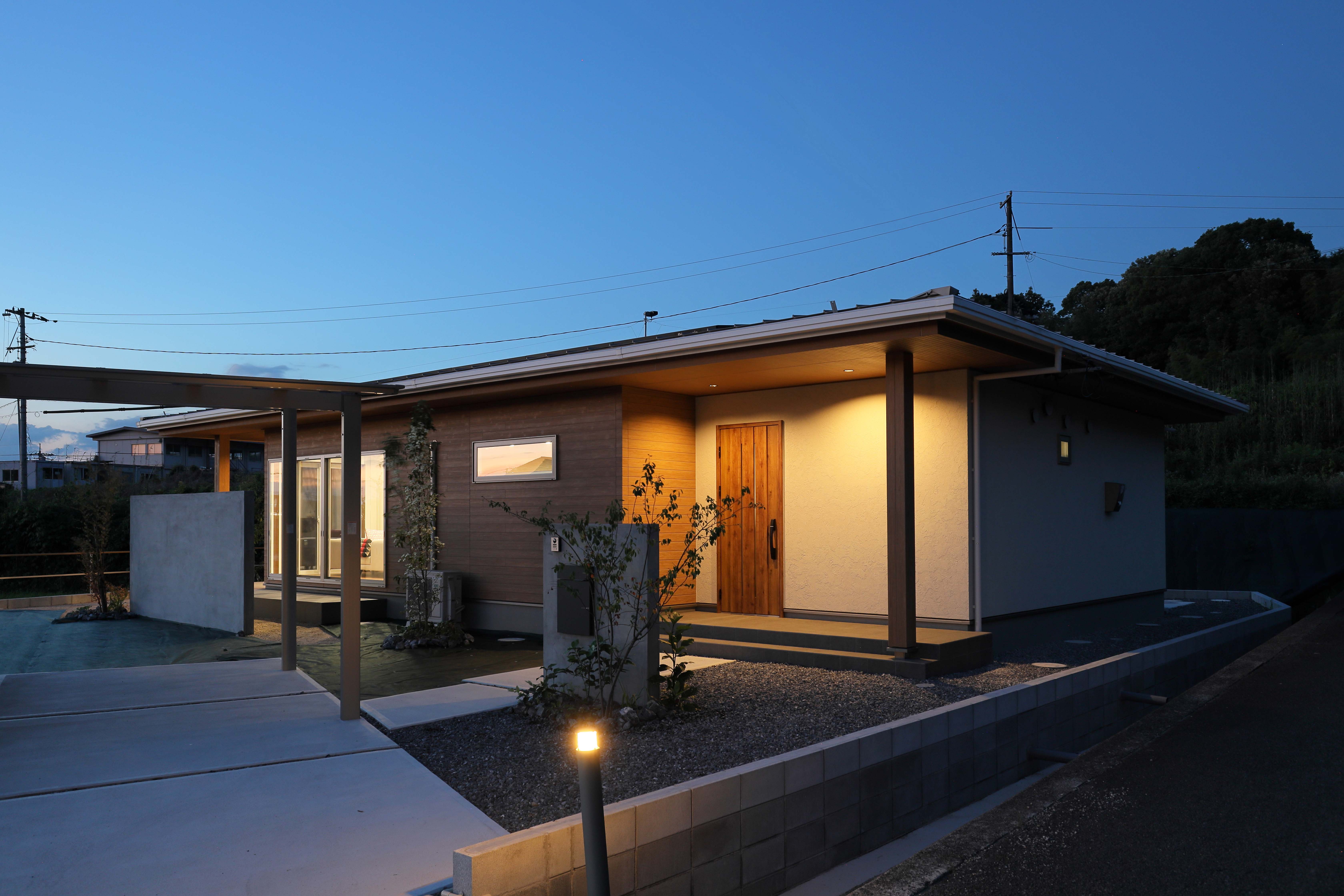 注文住宅の概念を変えた設計士のアイデア。 将来を見据えた心休まる平屋の住まい